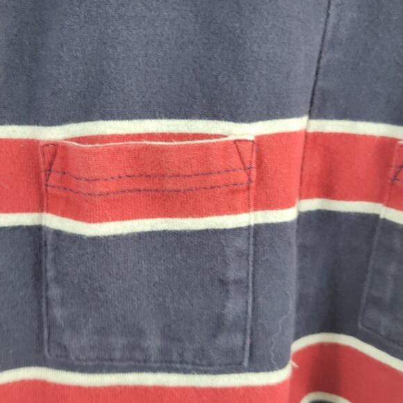 Janie & Jack Striped Romper Long Sleeve 6-12mo - Picture 3 of 6